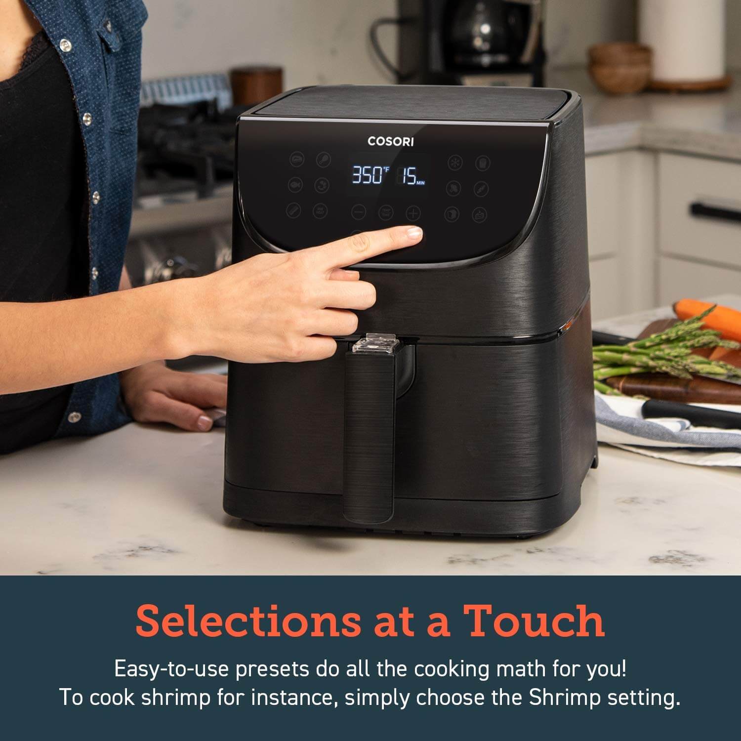 COSORI Air Fryer Rapid Air Circulation System